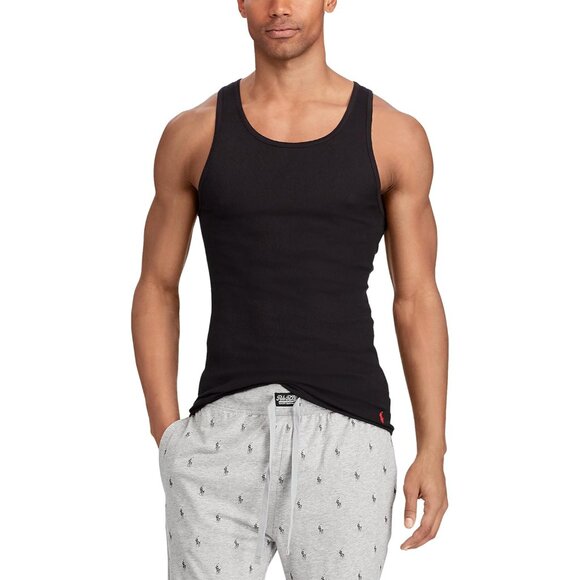 Mens Classic Fit Cotton Tanks 3-Packs - Picture 4 of 5